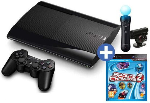 Περισσότερες πληροφορίες για "Sony PlayStation 3 Super Slim 12GB + Move Starterpack Sports Champions 2"