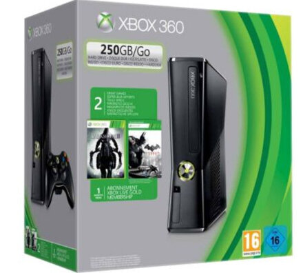 Περισσότερες πληροφορίες για "Microsoft Xbox 360 Slim 250GB + Batman: Arkham City Darksiders II"
