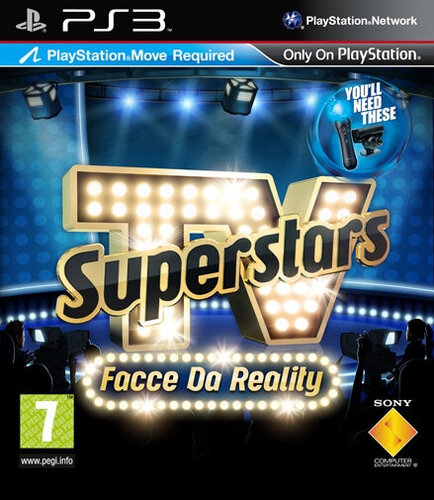 Περισσότερες πληροφορίες για "Sony TV Superstars: Facce da Reality (PlayStation 3)"