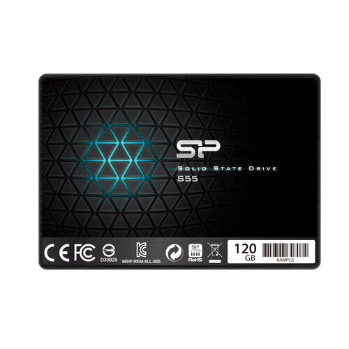Περισσότερες πληροφορίες για "Silicon Power Slim S55 (120 GB/SATA III)"