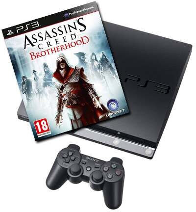 Περισσότερες πληροφορίες για "Sony PlayStation 3 Slim + Assassin's Creed: Brotherhood"