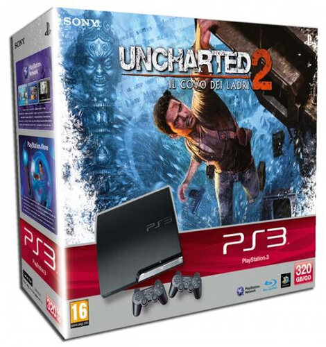 Περισσότερες πληροφορίες για "Sony 320GB PlayStation 3 Slim + Uncharted 2"