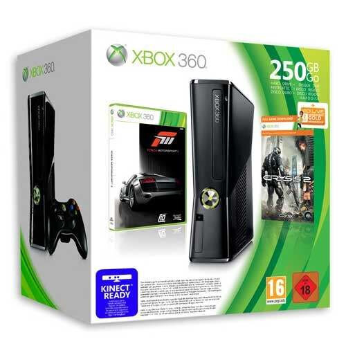 Περισσότερες πληροφορίες για "Microsoft 250GB Xbox 360 + Forza 4 Crysis 2"