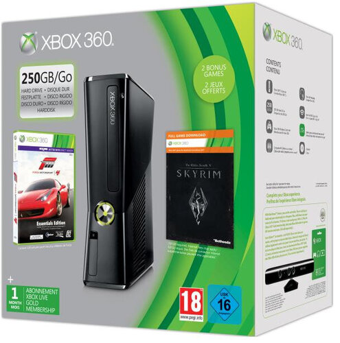 Περισσότερες πληροφορίες για "Microsoft 250GB Xbox 360 Slim Value Bundle"