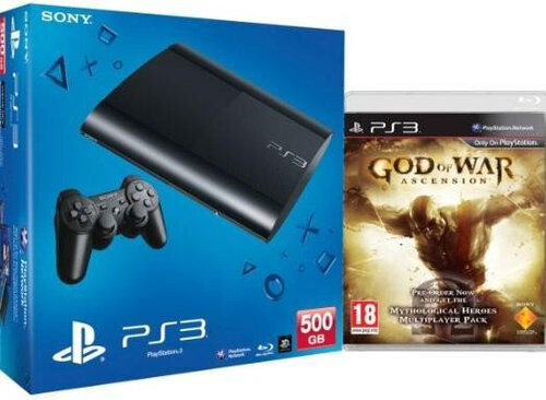 Περισσότερες πληροφορίες για "Sony PlayStation 3 Slim 500GB + God Of War: Ascension"