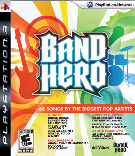 Περισσότερες πληροφορίες για "Activision Band Hero (PlayStation 3)"