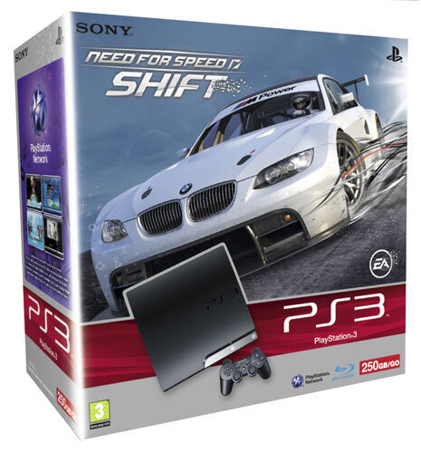Περισσότερες πληροφορίες για "Sony PlayStation 3 Slim 250 GB + Need For Speed: Shift"