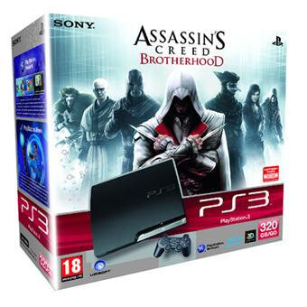 Περισσότερες πληροφορίες για "Sony PlayStation 3 Slim 320 GB + Assassin's Creed: Brotherhood"