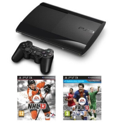 Περισσότερες πληροφορίες για "Sony PlayStation 3 12GB + NHL 13 FIFA"