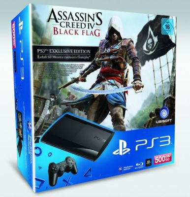Περισσότερες πληροφορίες για "Sony Playstation 3 500GB + Assassin's Creed IV Black Flag"