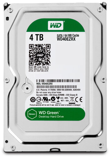 Περισσότερες πληροφορίες για "Western Digital Green 4TB"