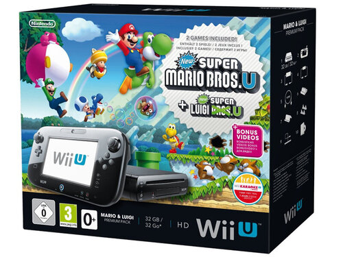 Περισσότερες πληροφορίες για "Nintendo Wii U Mario + Luigi Premium Pack 32GB"