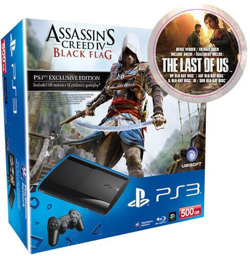 Περισσότερες πληροφορίες για "Sony PlayStation 3 500GB + Assassin's Creed 4 The Last of Us"