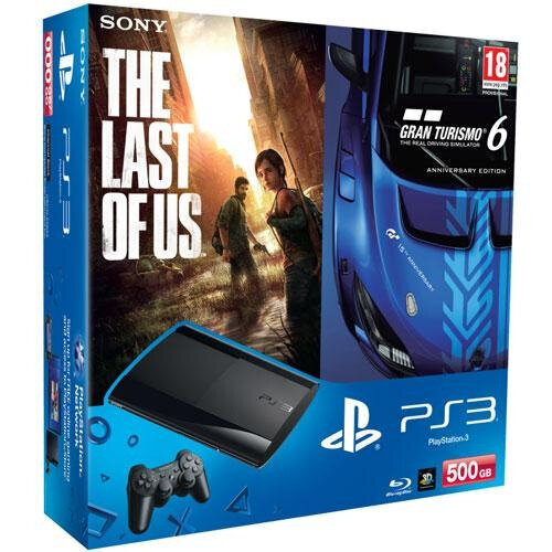 Περισσότερες πληροφορίες για "Sony PS3 500GB + Gran Turismo 6 The Last of Us"