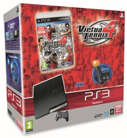 Περισσότερες πληροφορίες για "Sony PS3 320GB + Virtua Tennis 4"