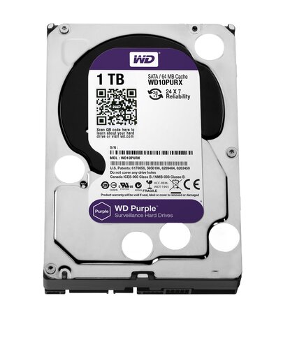 Περισσότερες πληροφορίες για "Western Digital Purple 1TB"