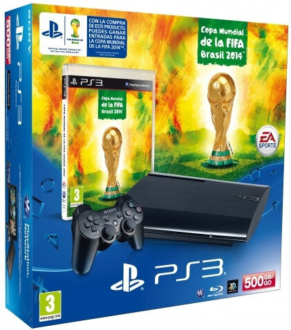 Περισσότερες πληροφορίες για "Sony PS3 500GB + FIFA World Cup"