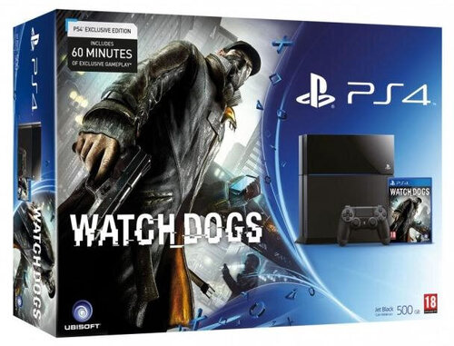 Περισσότερες πληροφορίες για "Sony 500 GB PlayStation 4 + Watch Dogs"