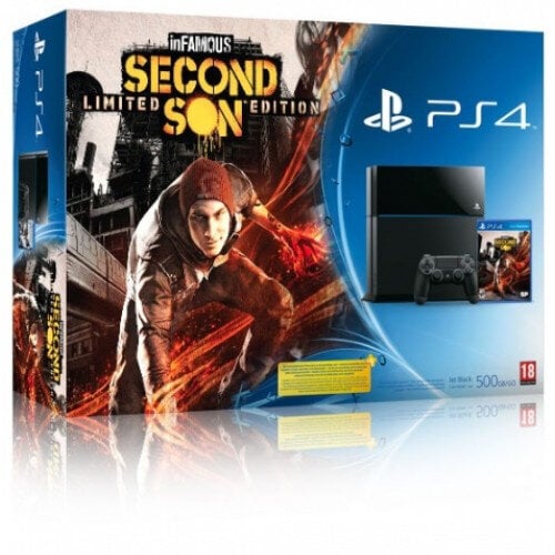 Περισσότερες πληροφορίες για "Sony PlayStation 4 500 GB + Infamous Second Son"