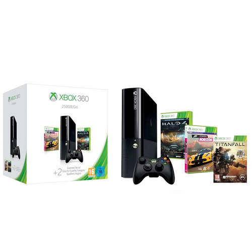Περισσότερες πληροφορίες για "Microsoft Xbox 360 250 GB + Halo 4 Forza Horizon Titanfall"