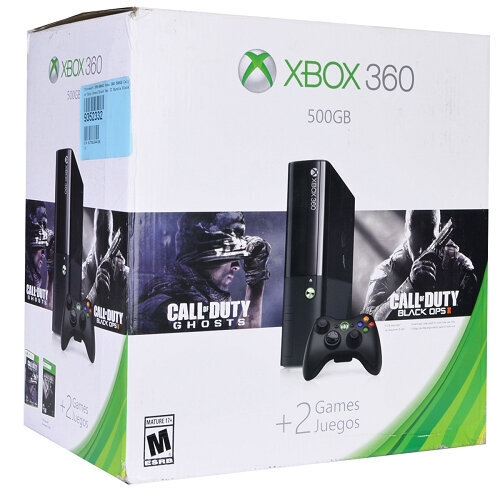 Περισσότερες πληροφορίες για "Microsoft Xbox 360 500GB + CoD: Ghosts Black Ops II"