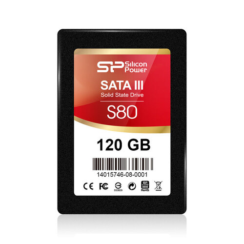 Περισσότερες πληροφορίες για "Silicon Power Slim S80 (120 GB/SATA III)"