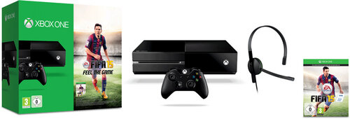 Περισσότερες πληροφορίες για "Microsoft Xbox One + 500GB FIFA 15"