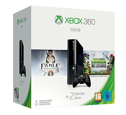 Περισσότερες πληροφορίες για "Microsoft Xbox 360 E + Plants vs. Zombies Fable"
