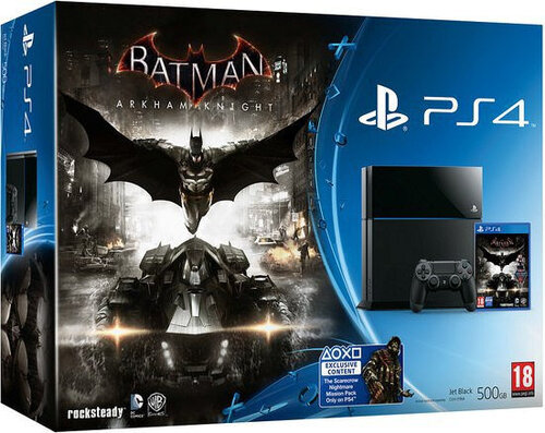Περισσότερες πληροφορίες για "Sony PlayStation 4 500GB + Batman Arkham Knight"