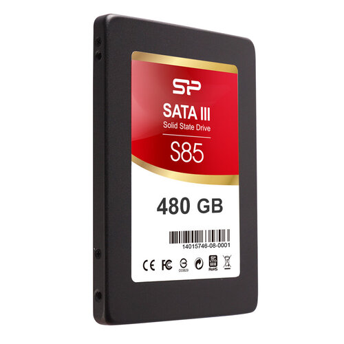 Περισσότερες πληροφορίες για "Silicon Power Slim S85 (480 GB/SATA III)"