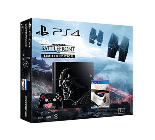 Περισσότερες πληροφορίες για "Sony Star Wars Battlefront Limited Edition PS4 bundle"