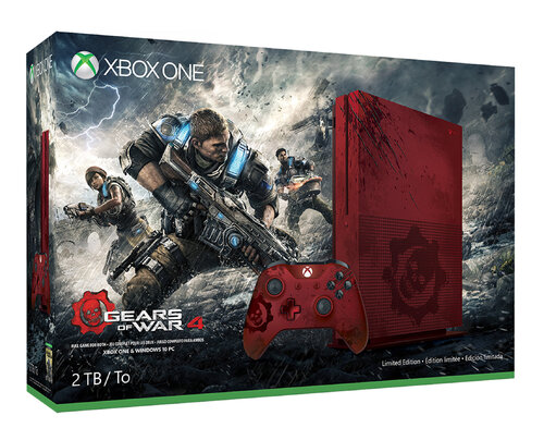 Περισσότερες πληροφορίες για "Microsoft Xbox One S Gears of War 4 Limited Edition"