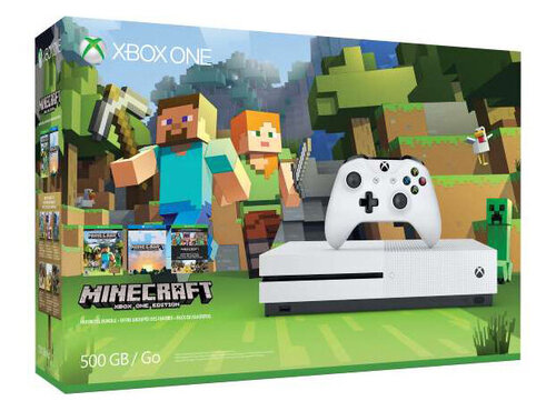 Περισσότερες πληροφορίες για "Microsoft Xbox One S Minecraft Favorites Bundle"