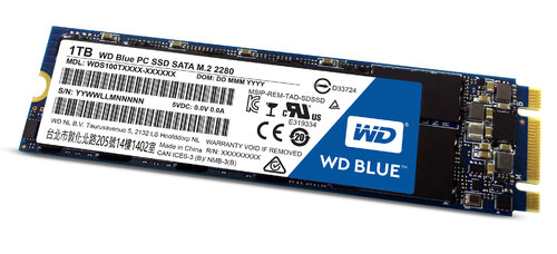 Περισσότερες πληροφορίες για "Western Digital Blue PC (1 TB)"