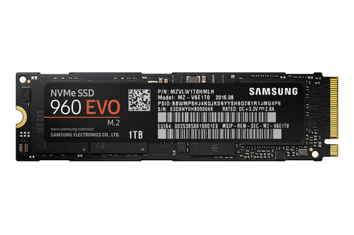 Περισσότερες πληροφορίες για "Samsung 960 EVO (1 TB/PCI Express)"