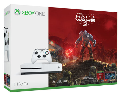 Περισσότερες πληροφορίες για "Microsoft Xbox One S 1TB Halo Wars 2 Bundle"