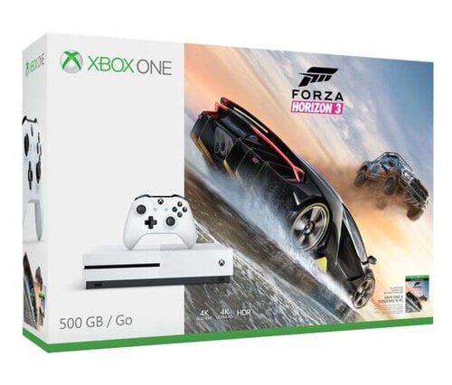 Περισσότερες πληροφορίες για "Microsoft Xbox One S Forza Horizon 3 Bundle"