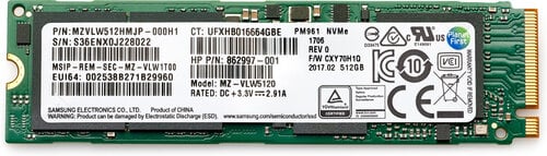 Περισσότερες πληροφορίες για "HP 512 GB TLC PCIe 3x4 NVMe M.2 固態硬碟 (512 GB/SATA)"