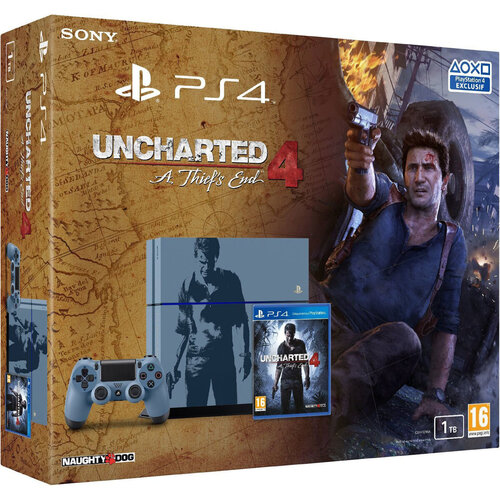 Περισσότερες πληροφορίες για "Sony PlayStation 4 Limited Edition + Uncharted 4: A Thief's End"