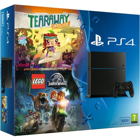 Περισσότερες πληροφορίες για "Sony Playstation 4 (500 GB) + Lego Jurassic Tearaway"