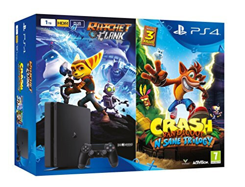 Περισσότερες πληροφορίες για "Sony Playstation 4 Slim + Crash Bandicoot N-Sane Trilogy Ratchet & Clank"