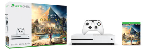 Περισσότερες πληροφορίες για "Microsoft Xbox One S 500GB Assassin's Creed Origins Bundle"