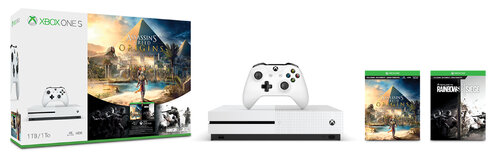 Περισσότερες πληροφορίες για "Microsoft Xbox One S 1TB Assassin's Creed Origins Bundle"