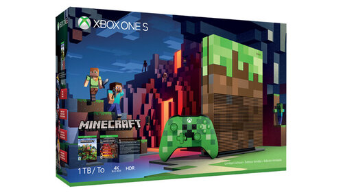 Περισσότερες πληροφορίες για "Microsoft Xbox One S Minecraft Limited Edition Bundle 1TB"