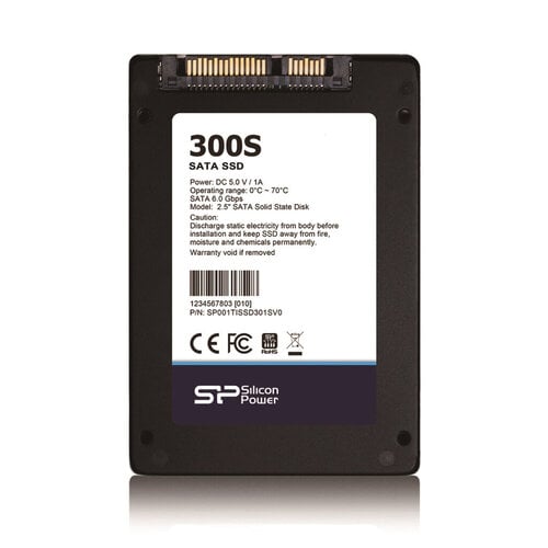 Περισσότερες πληροφορίες για "Silicon Power SP032GISSD301SV0 (32 GB/SATA III)"