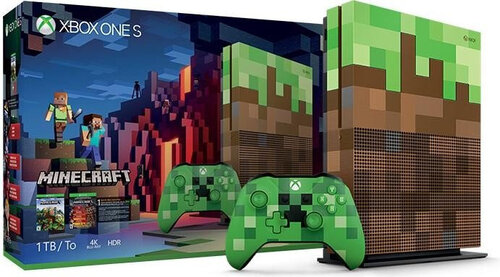 Περισσότερες πληροφορίες για "Microsoft Xbox One S Minecraft Limited Edition"