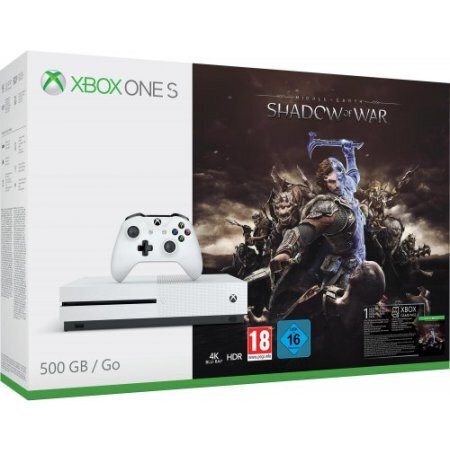 Περισσότερες πληροφορίες για "Microsoft Xbox One S + Middle-earth: Shadow of War"