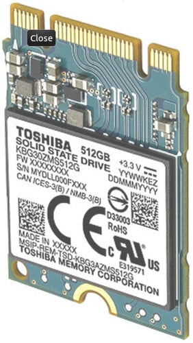 Περισσότερες πληροφορίες για "Toshiba 2230-S3 SSM Client (128 GB/PCI Express 3.1)"