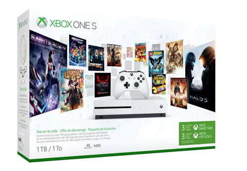 Περισσότερες πληροφορίες για "Microsoft Xbox One S Starter Bundle 1TB"