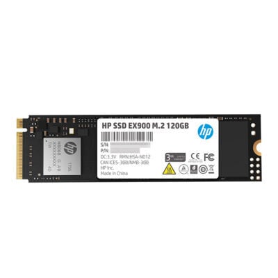 Περισσότερες πληροφορίες για "HP EX900 (120 GB/PCI Express 3.0)"